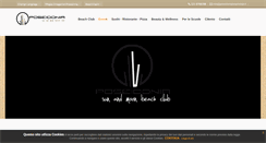 Desktop Screenshot of poseidoniabeachclub.it